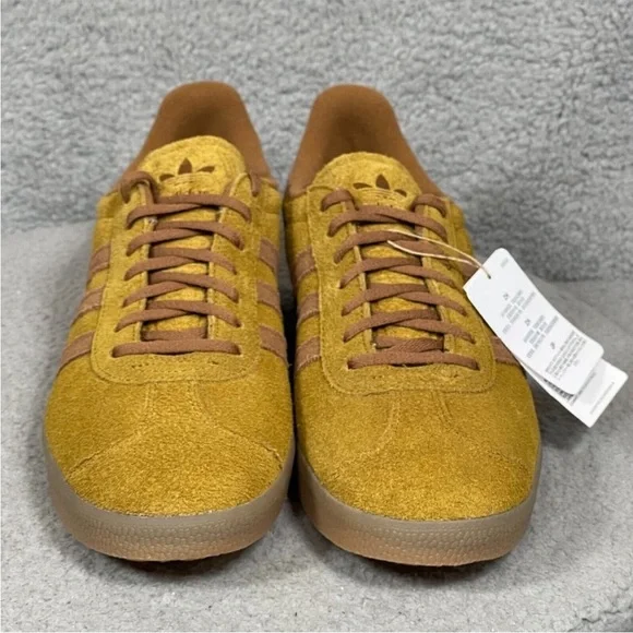 adidas Gazelle Bronze Strata Suede Gum Sole - Picture 10 of 14